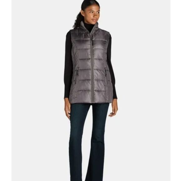 Big Chill Long Cire Puffer Vest Sz 2X - Picture 6 of 12